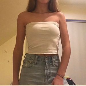 White Tube Top